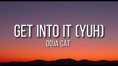 Doja Cat Get Into It Yuh Lyrics Youtube