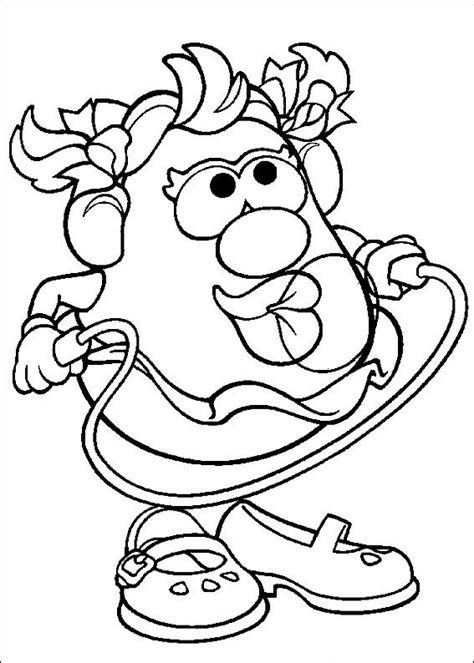 Potato head is an american toy created by george lernerand and distributed by hasbro in 1952. Kids-n-fun.com | 57 coloring pages of Mr. Potato Head