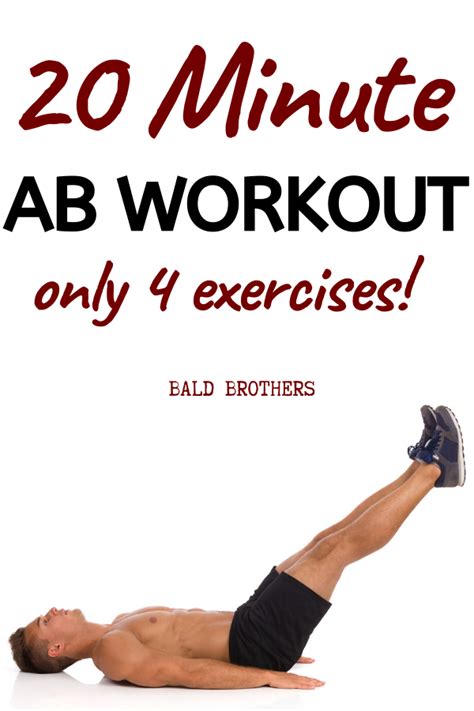 Home Ab Workout For Men Just 4 Exercises This At Home Ab Workout Is Really Good Abworkouts