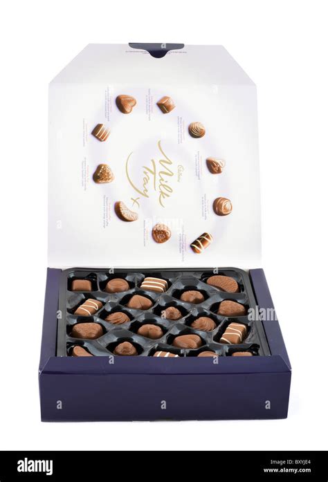 Box Of Cadburys Milk Tray Chocolates Uk Stock Photo Alamy