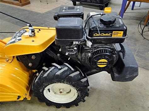 Sold Price Like New Cub Cadet Rear Tine Tiller Series January