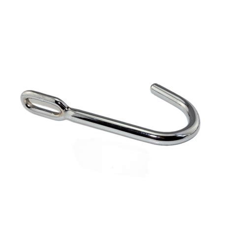 Stainless Steel Anal Hook Metal Butt Plug Anal Dilator Prostate