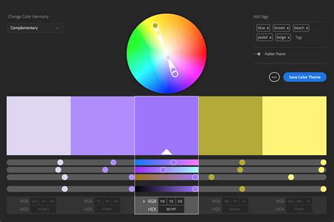 How To Create Color Scheme From Two Colors Graphic Design Stack