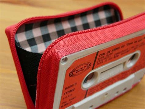 Wallets Made With Cassette Tape Etsy In 2020 Cassette Tapes