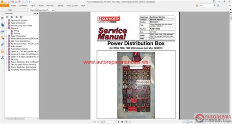 Check spelling or type a new query. Kenworth Truck Service Manual, Owner Manual, Diagram All | Auto Repair Manual Forum - Heavy ...
