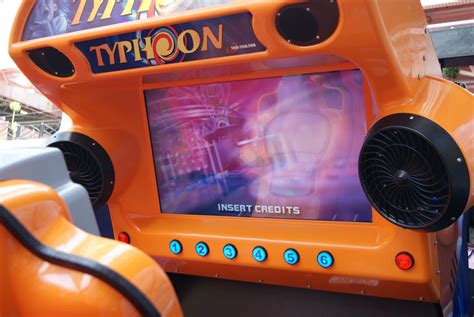 Typhoon Motion Simulator From Amusement Arcades