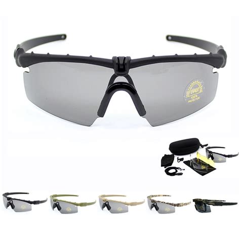 tactical polarized glasses military shooting goggles army eyewear outdoor sports wargame hunting