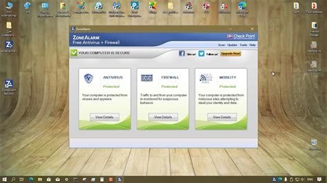 Ho sempre usato zonealarm firewall (free) con avast 5. Тестирование ZoneAlarm Free Antivirus + Firewall 15.8 ...