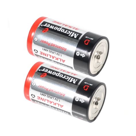 Alkaline Battery 15v D Type Lr20 Dry Cell Battery For Torch Light