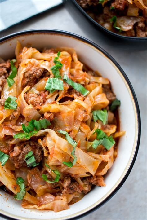 The correct ratio for doing a strict ketogenic diet is 60% fat, 35% protein, and 5% carbs. Keto Italian Beef With Cabbage Noodles Recipe - Carb ...