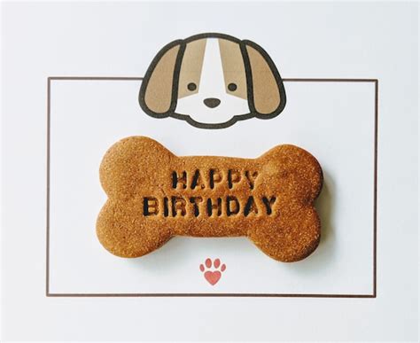 Happy Birthday Dog Bone Cake