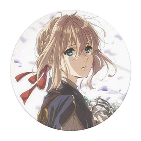 Cluis Anime Violet Evergarden Collectible Pin Brooch Cosplay Photo