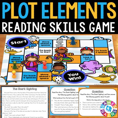 Plot Elements Board Game Games 4 Gains