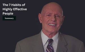 7 Habits of Highly Effective People Summary - Recap Central