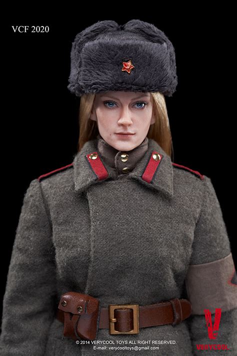 Verycool Wwii Soviet Red Army Female Soldier 16 Figure