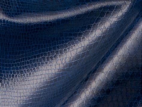 Mjtrends Snakeskin Fabric Blue