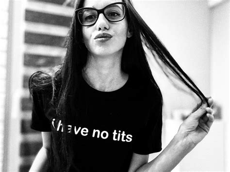 Дамска тениска I Have No Tits • Elleshop