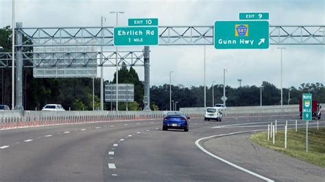 It is available to any user with the latest version of maptitude. Veterans Expressway at Gunn Highway (Exit 9): Map & Info