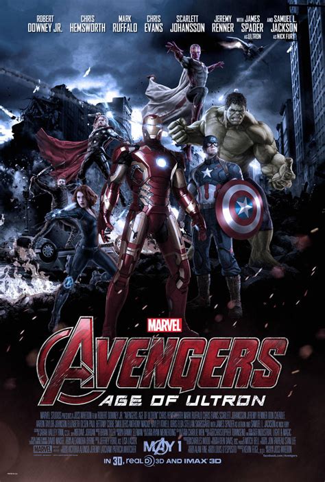 Marvels Avengers Age Of Ultron Theatrical Poster By J K K S On Deviantart