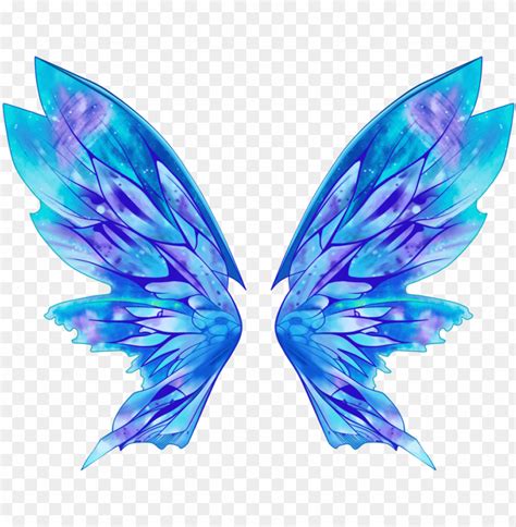 Blue Fairy Wings Png Image With Transparent Background Toppng