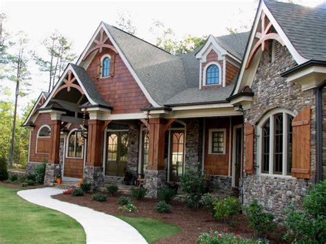 Rustic lodge house plans are constructed with natural materials such as wood siding, cedar shakes, and gables with large timber cross beams, which can make this style resemble a … modern rustic house and what you need to do different : Rustic Mountain Home Designs Rustic Mountain Lodge House ...