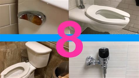 Toilet Flushing Compilation 8 Youtube