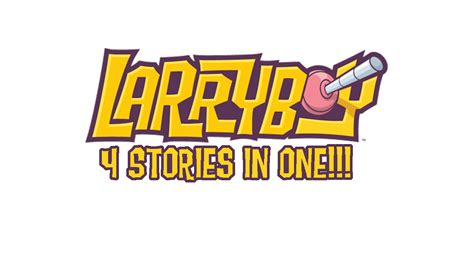 Larryboy 4 Stories In One Logo By Asherbuddy On Deviantart