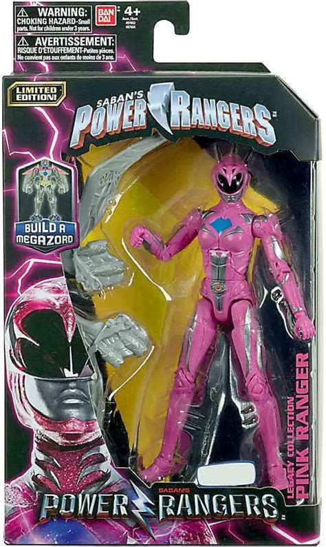 Power Rangers Movie Legacy Build A Megazord Pink Ranger Exclusive 65