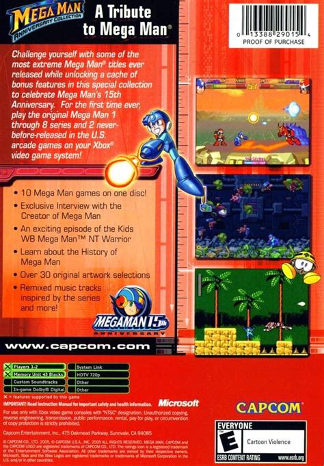 Mega Man Anniversary Collection Box Shot For Gamecube Gamefaqs