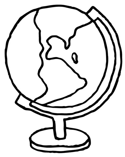 Simple Globe Drawing At Getdrawings Free Download