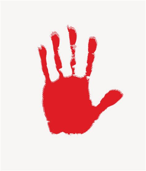 2800 Red Handprint Stock Photos Pictures And Royalty Free Images Istock