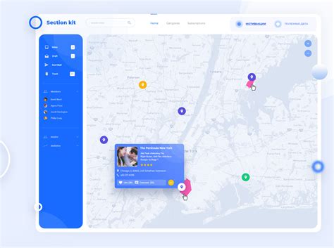 Ui Ux Map Web Site By Uifigma On Dribbble