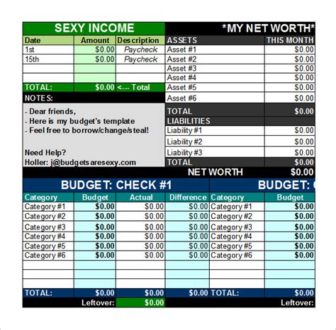 Excel Budget Template 25 Free Excel Documents Download