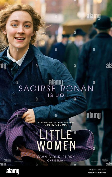 Little Women Us Character Poster Saoirse Ronan As Jo March 2019