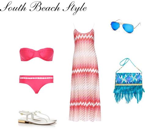 South Beach Style By Sterlingannswanson On Polyvore Beach Style