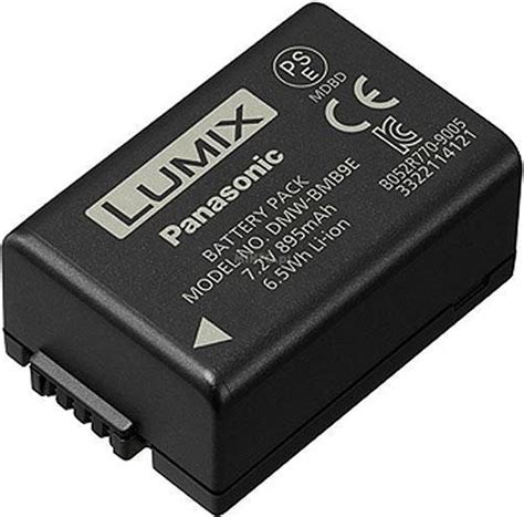 Panasonic Dmw Bmb9ea Lumix Camera Battery Black Au