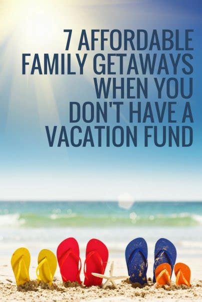 You are in a good position to improve your karma quite a bit! 7 Tips for Family Getaways When You Don't Have a Vacation Fund