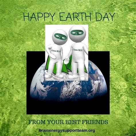 Happy Earth Day 2016 From Best Brain Energy Support Team