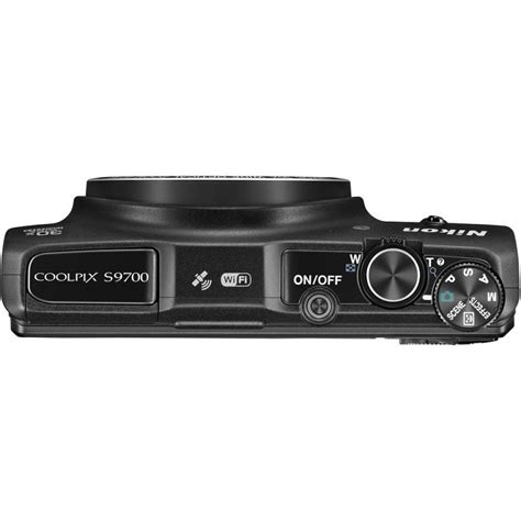 Nikon Coolpix S9700 Black Compact Cameras Photopoint