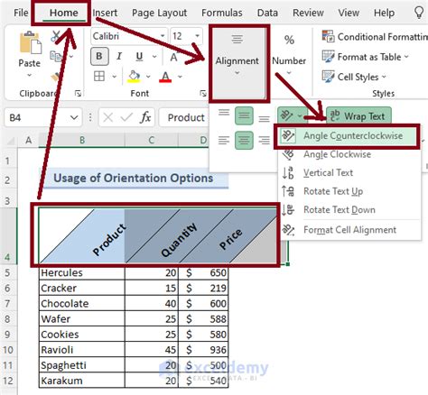 How To Rotate Text In Excel 3 Easy Techniques Exceldemy