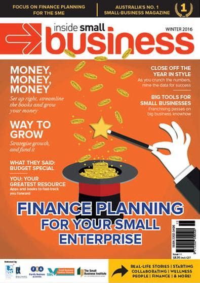 Inside Small Business Magazine 12 Month Subscription Australian