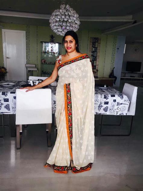 Madhuri Atluri Saree Styles Party Wear Sarees Indian Dresses