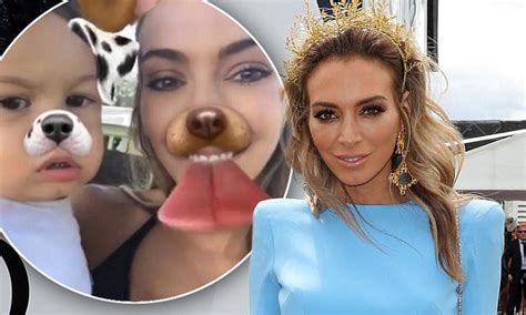 Afl Wag Nadia Bartel Shares Instagram Video With Son Aston Daily Mail