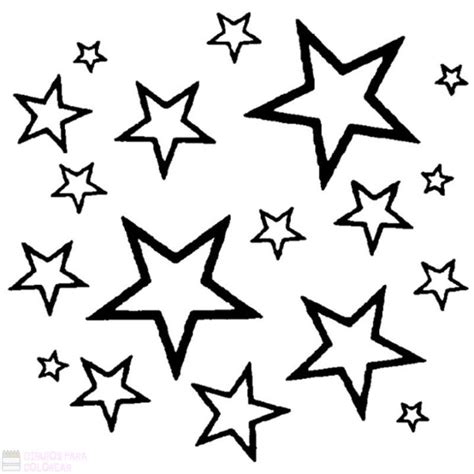 ᐈ Dibujos de EstrellasTOP 30Linda estrella fugaz Dibujos para Colorear