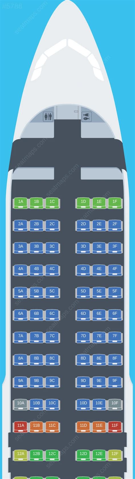 Seat Map Ratings Of Finnair Airbus A