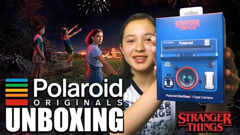 Stranger Things Limited Edition Polaroid Camera Unboxing Youtube