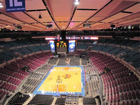 The arena is home to the new york knicks of the nba, the ncaa's st. File:Madison Square Garden (4432377106).jpg - Wikimedia ...