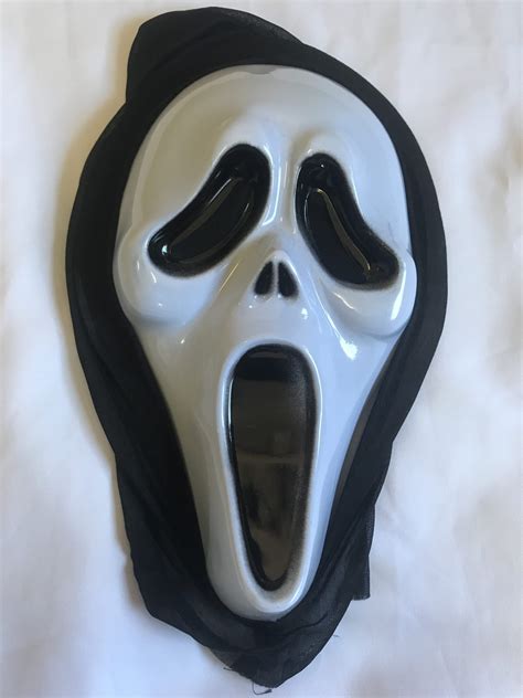 Scary Mask White Costume Carnival Parties And Toys