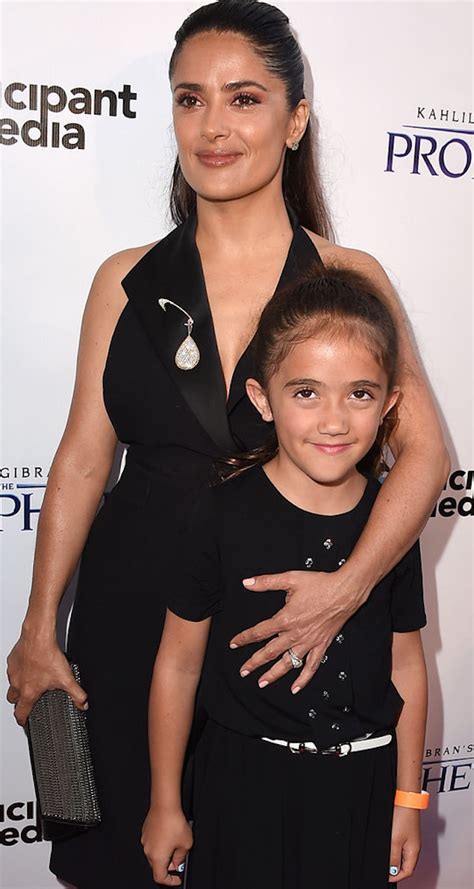 Salma also revealed that she was glad she had her daughter when she did, aged 41, as it has allowed her to be. You Won't Believe How Much Salma Hayek's Daughter Has ...