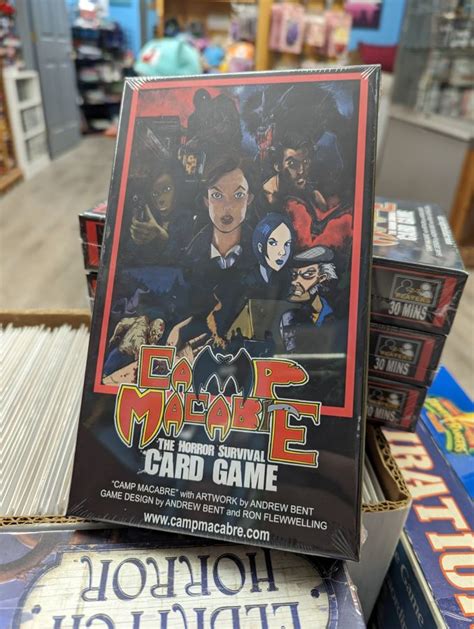 Camp Macabre Card Game Cape And Cowl Comics And Collectibles Comics Toys Games And More